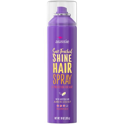 Aussie Dual Personality Hair Spray, High Hold + High Shine, Maximum Hold - 10 Oz